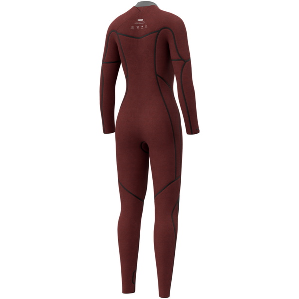 2026 Mystic Womens Jayde 5/3mm Double Chest Zip Wetsuit 35000.260005 - Black